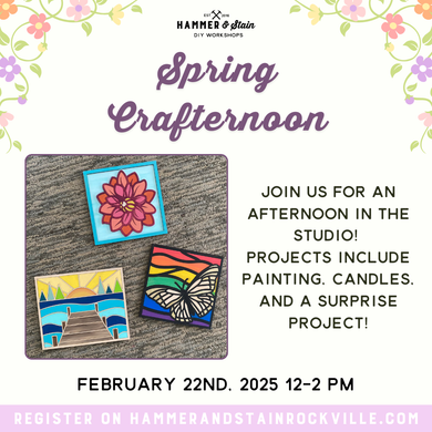 02.22.2025 (12pm) - Spring Crafternoon