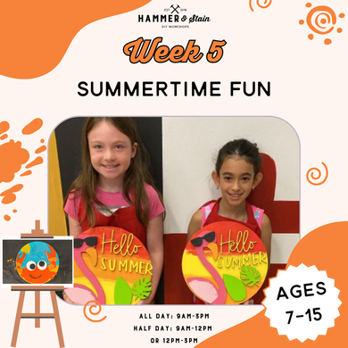 08.04.2025-08.08.2025- Summer Camp: Week 5 Summertime Fun