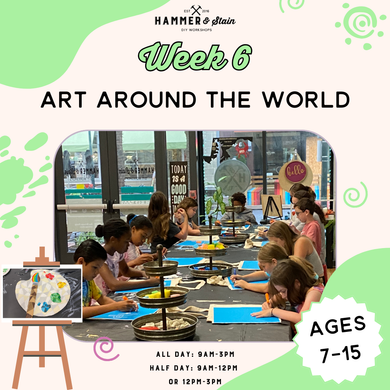 08.11.2025-08.15.2025- Summer Camp: Week 6 Art Around the World