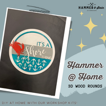 Hammer @ Home - 3D Wood Round