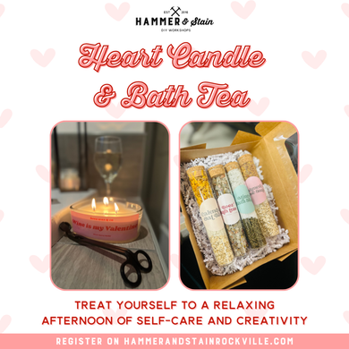 02.08.2025 (1pm)- Heart Candle & Bath Tea