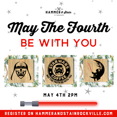 05.04.2025 (2pm)- May the 4th Be With You – DIY Workshop