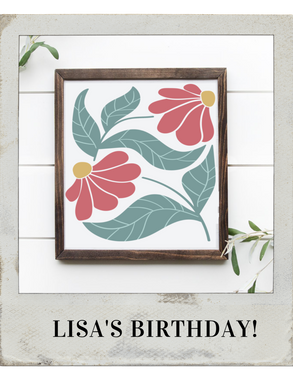 03.15.2025(4:30pm)- Lisa's Birthday