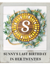 02.08.2025 (4pm)- Sunny's Last Birthday In Her Twenties