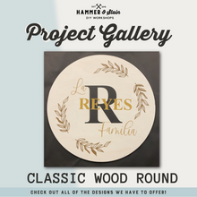 Classic Wood Round